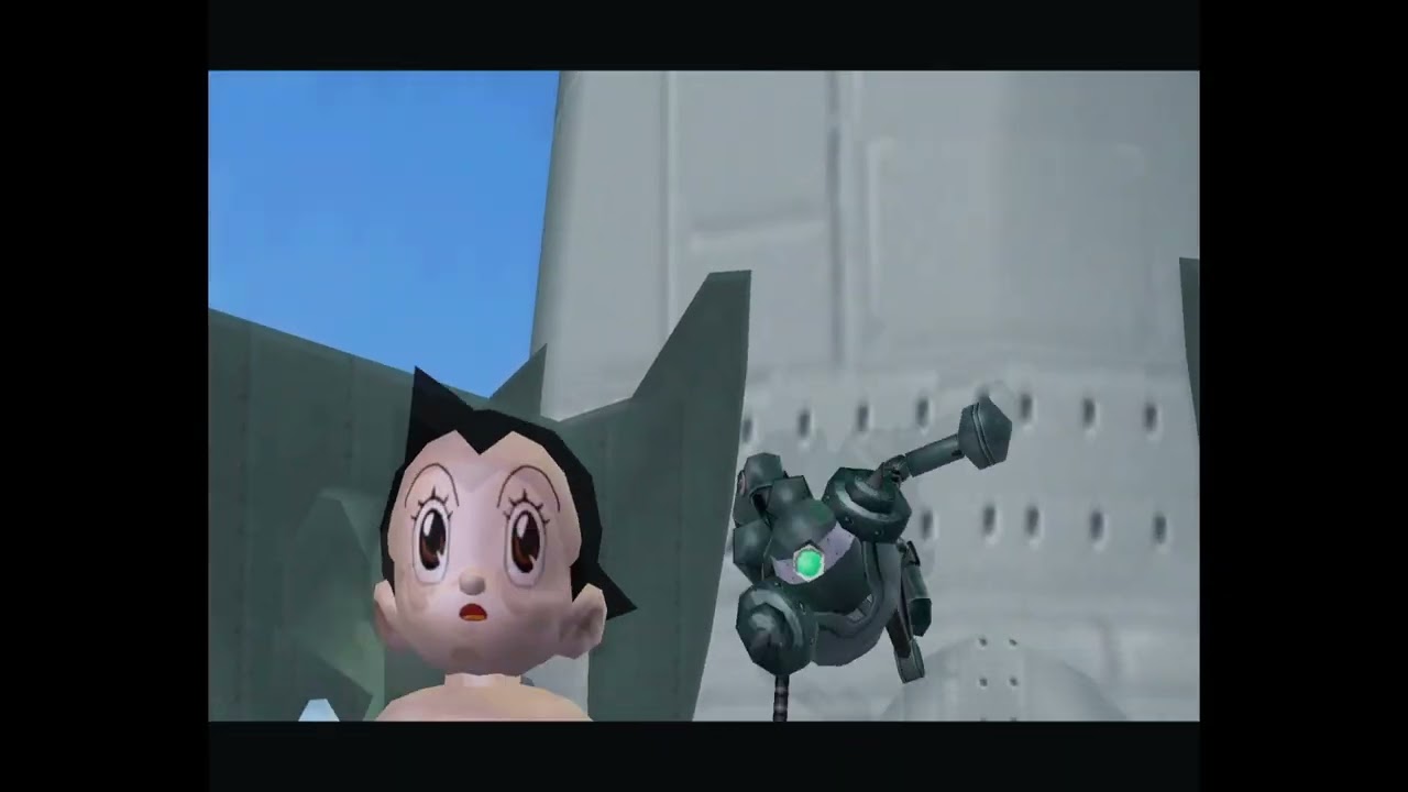 Astro Boy (ps2)  -1-  astro despierta, problemas en el puente