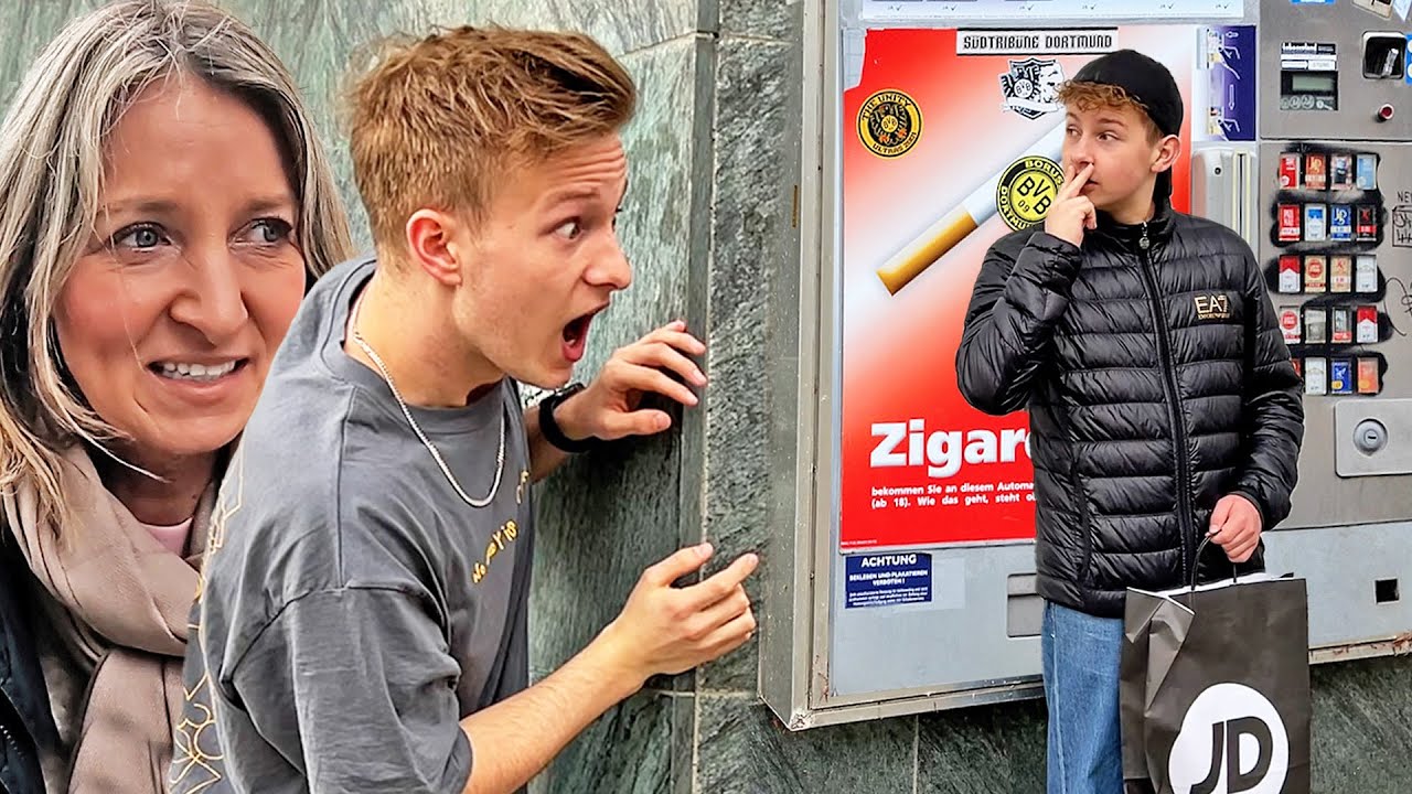 Kleinen Bruder 1 Tag lang STALKEN 😲 - Und erwische ihn beim ****