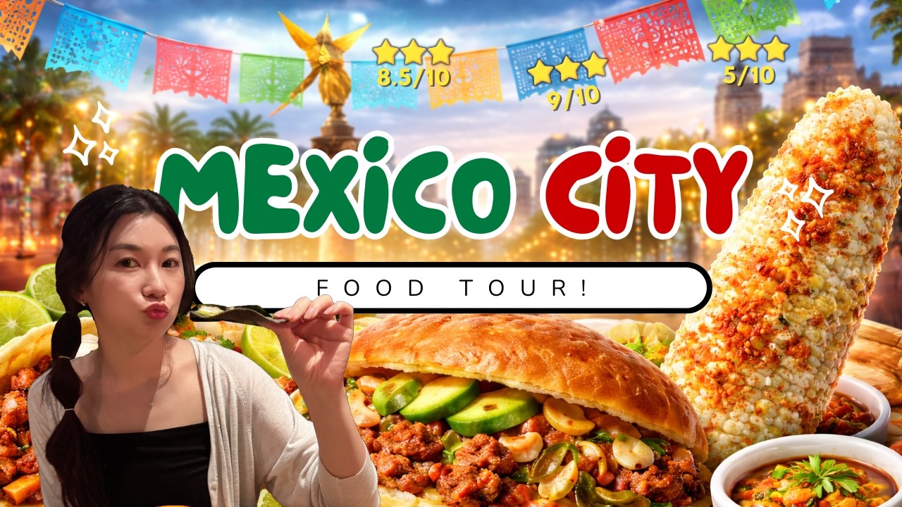 We Rated EVERYTHING We Ate in Mexico City 🇲🇽 Street Food to Fine Dining