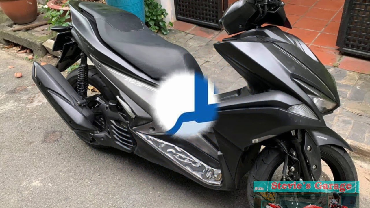 2017 Yamaha NVX 155cc Matte Black