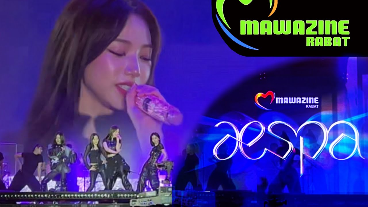 [FULL CONCERT LIVE] aespa - MAWAZINE MOROCCO 2025