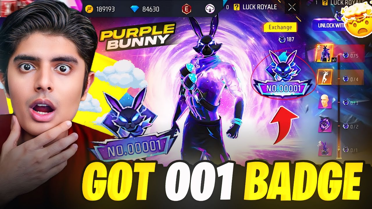 I Got Top Galactic Bunny Bundles 😱🔥00001 Free Fire | मुझे 00001 मिल गया 😍😍 #ajjubhai #trending #ff