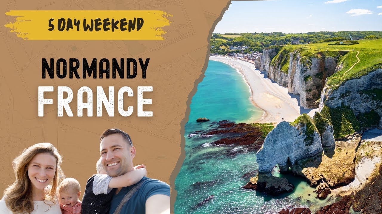 What to see in Normandy in just five days! Traveling europe with kids!