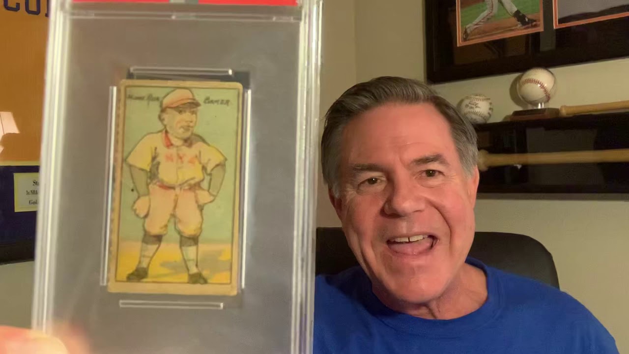 Rare Home Run Baker Pre-War Baseball Cards