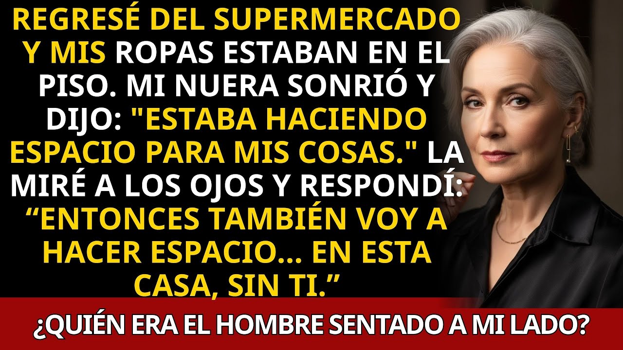 Mi nuera tiró mi ropa al suelo y dijo: “Hago espacio para mis cosas”… pero no esperaba mi reacción