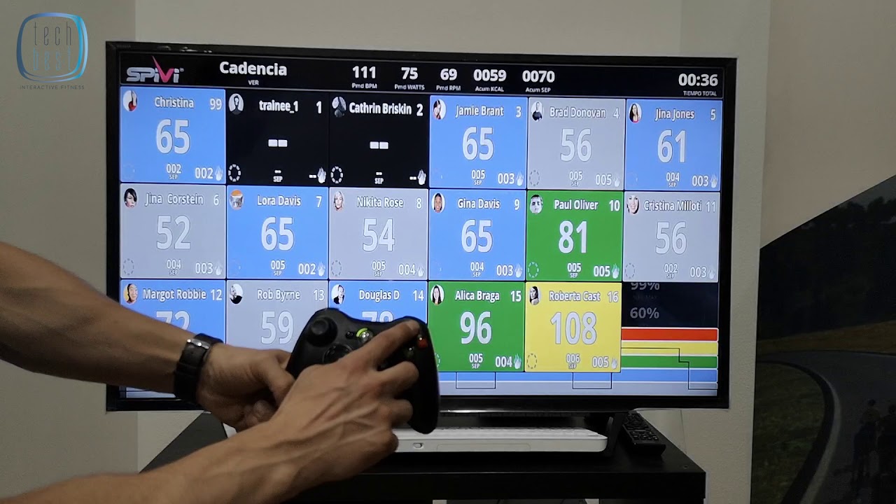 Descubre el Fitness Interactivo con el sistema Spivi en TechBest Fitness