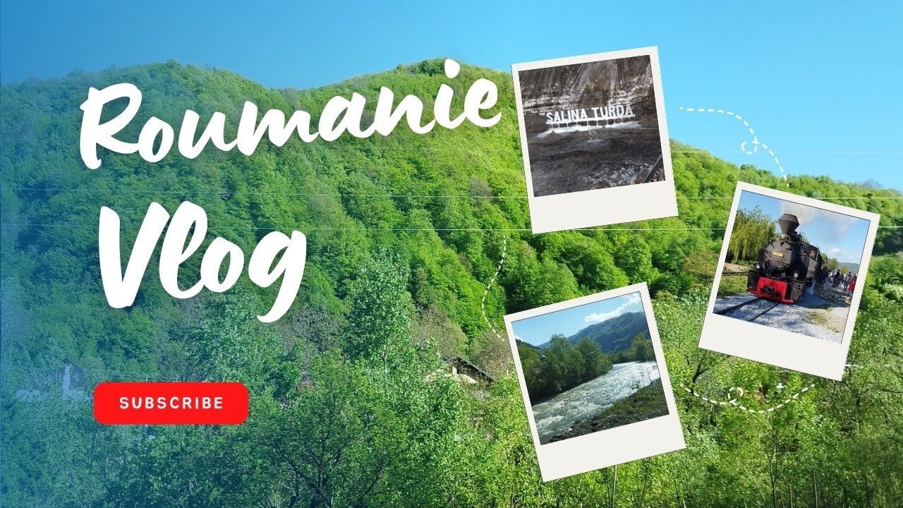 VLOG :  En Roumanie / Salina Turda et Voyage en Train &agrave; Vapeur
