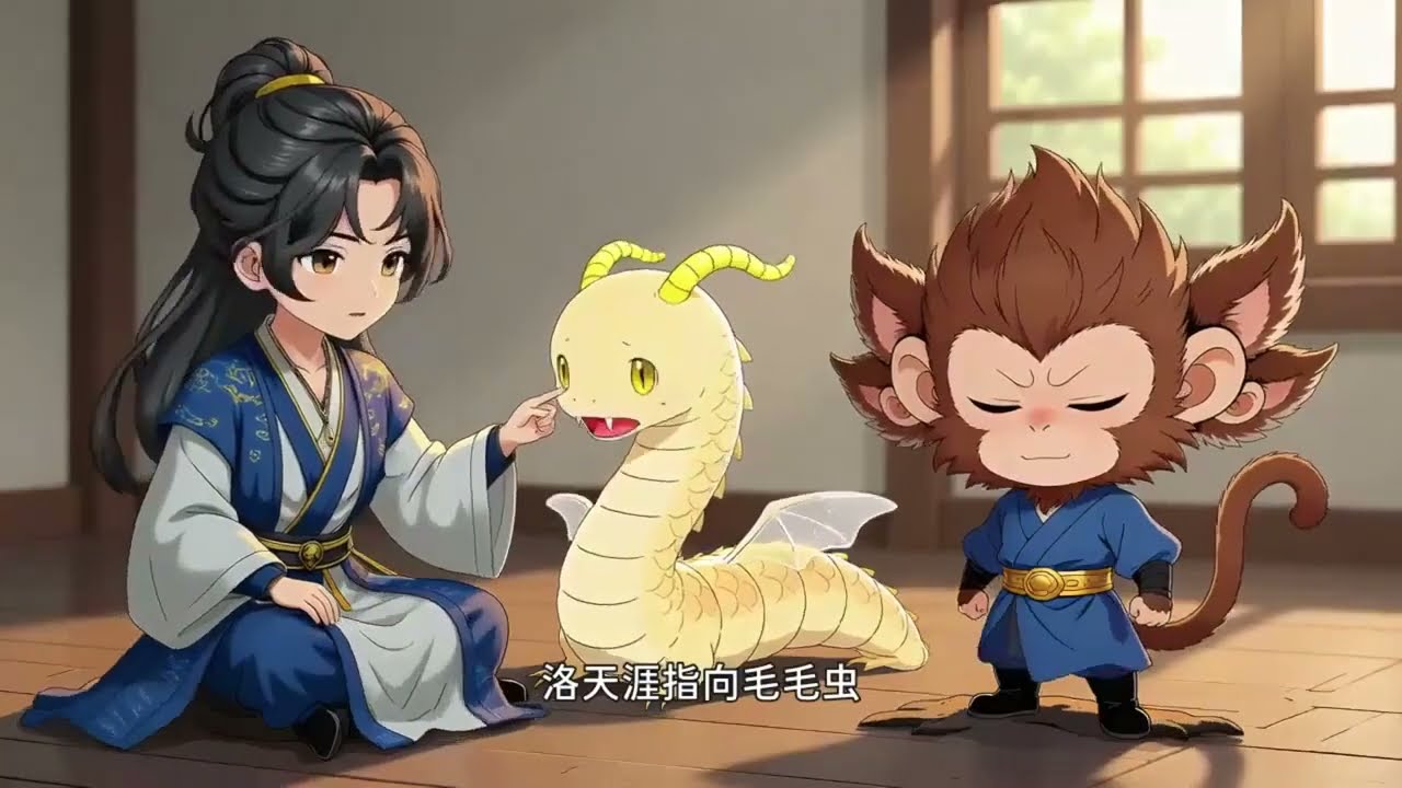 《神宠进化系统秒速升级》洛天涯穿越神兽大陆，曾是天赋惊艳的家族希望，却孵化出一条绿色毛毛虫本命兽，沦为全城笑柄，被家族放逐。绝境中，他绑定 无敌进化系统 ，得知毛毛虫实为青龙种，潜力无穷。#老六漫剪