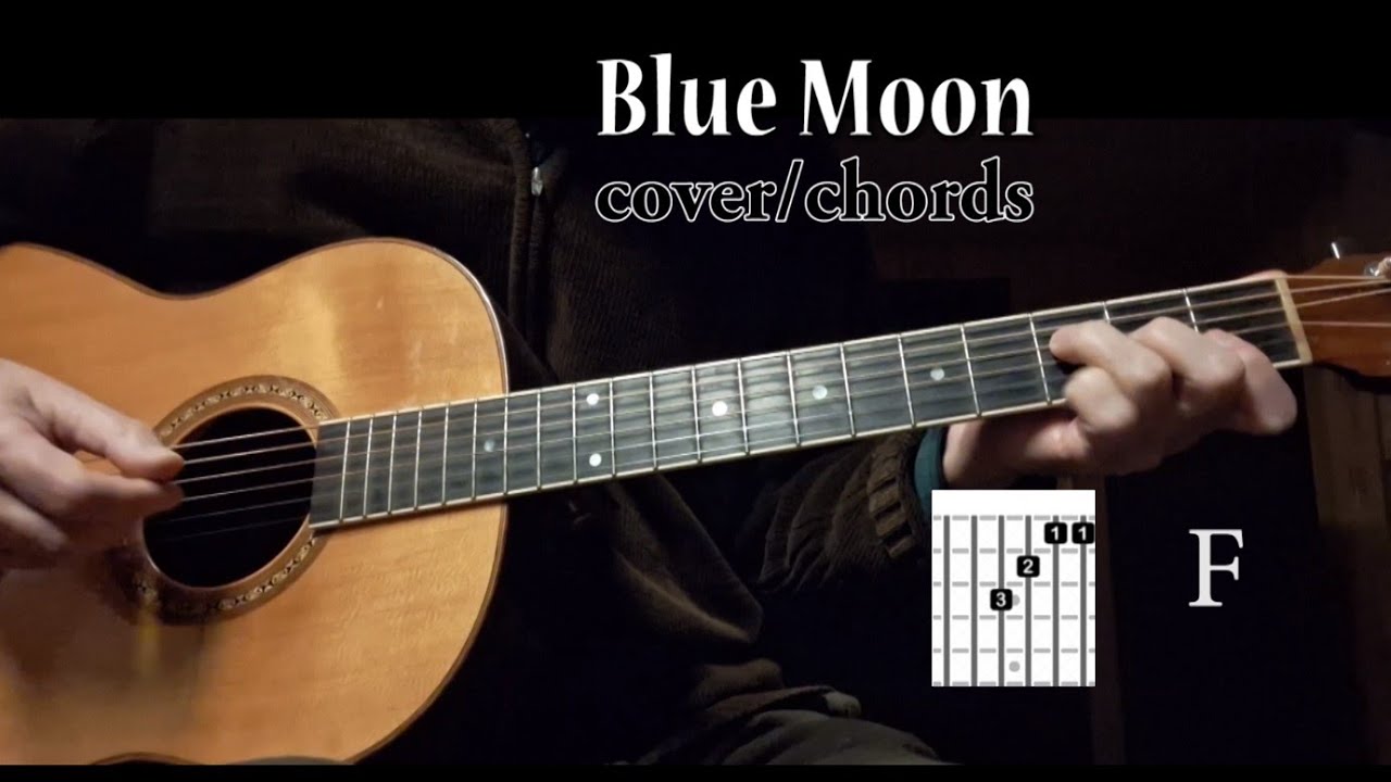 Blue Moon - cover w/ guitar chords
