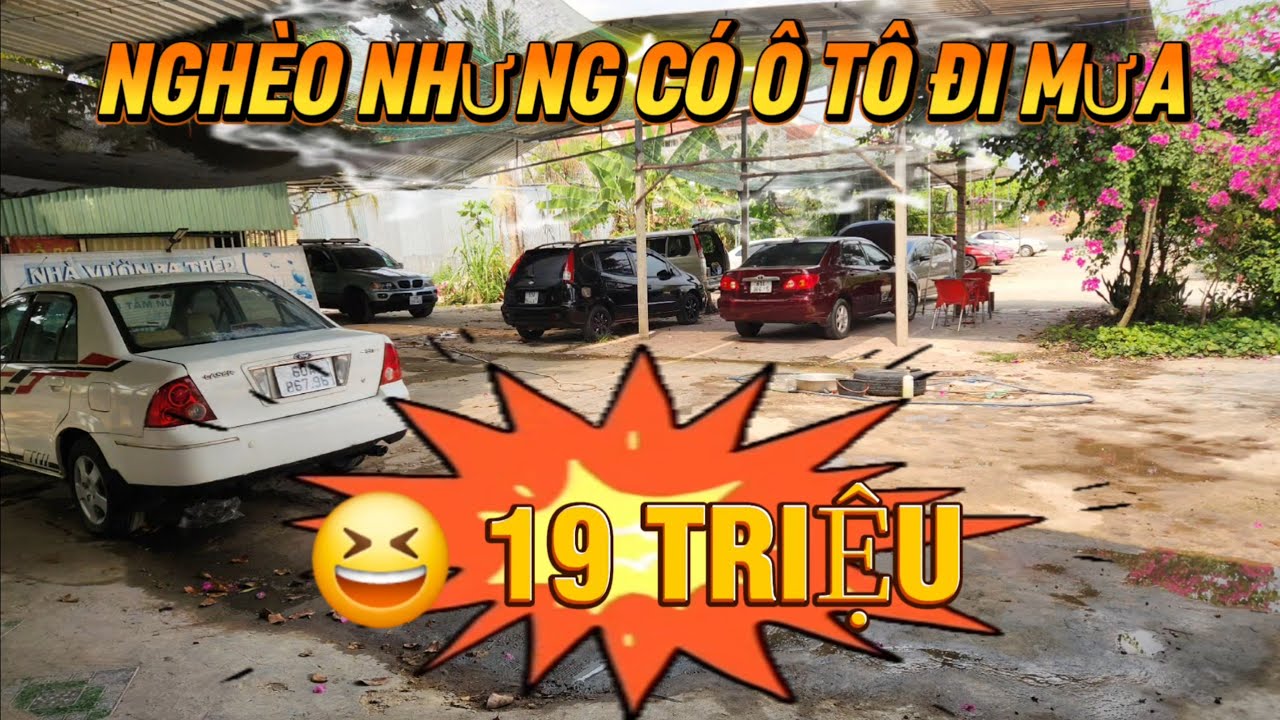 19 triệu nghèo cũng có ô tô che mưa 0796822220 @ÔTÔDUYANHMobile