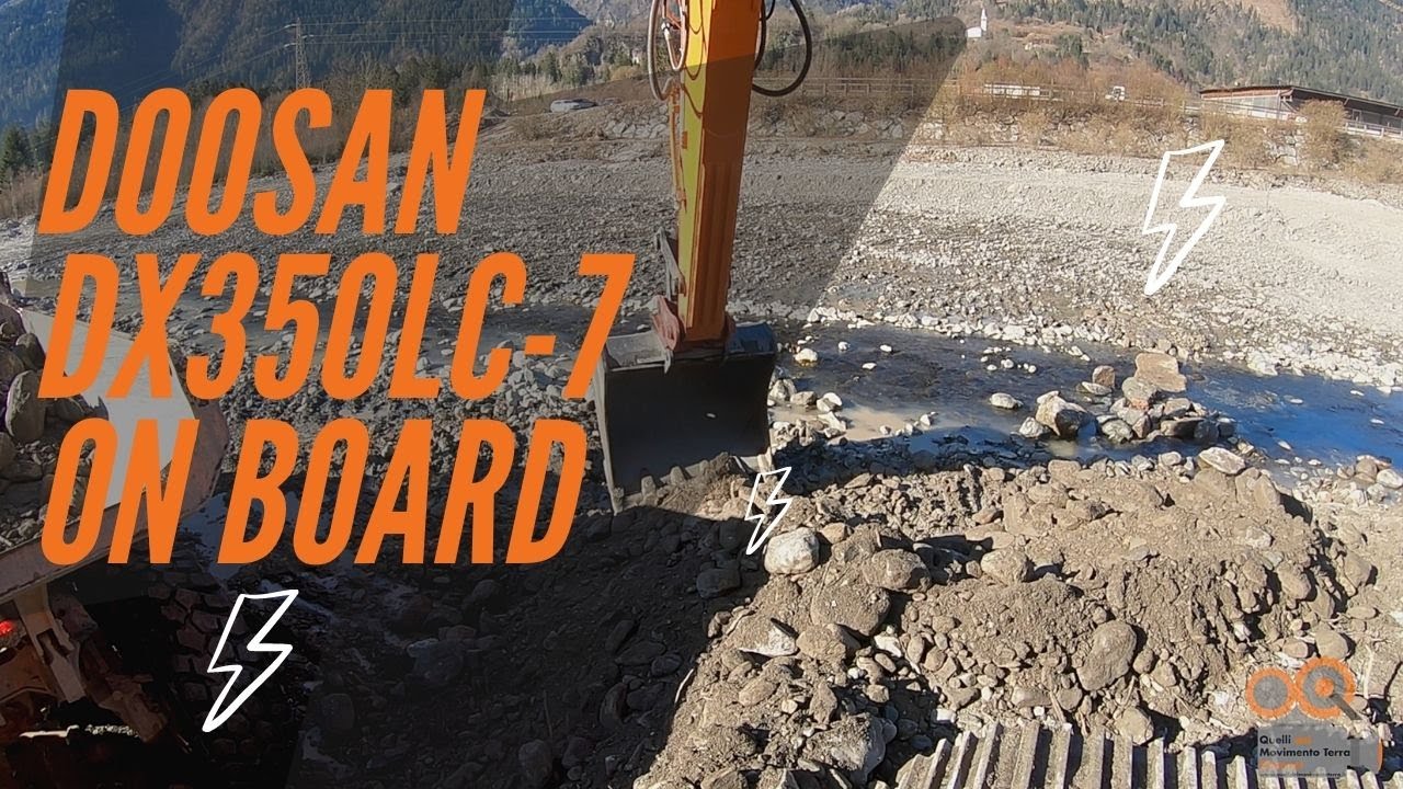 Escavatore Doosan DX350LC-7 on board