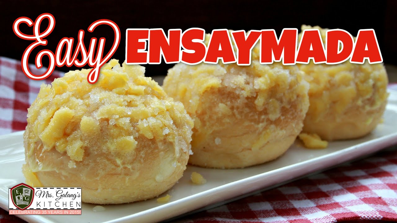 EASY ENSAYMADA (Mrs.Galang's Kitchen S7 Ep12)