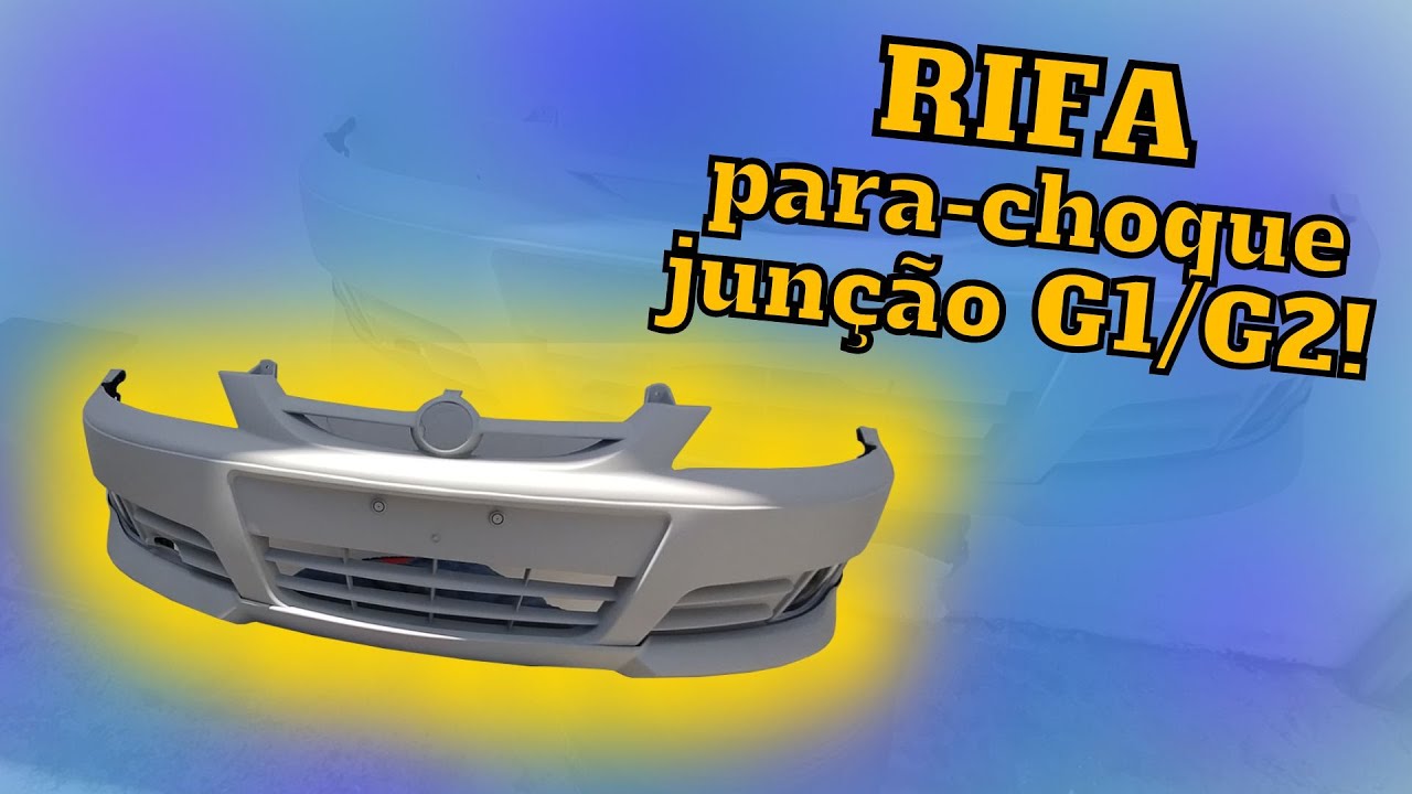 RIFA PARA-CHOQUE CELTA JUNÇÃO CELTA G1 G2 + SPOILER + FAROL DE MILHA + LED