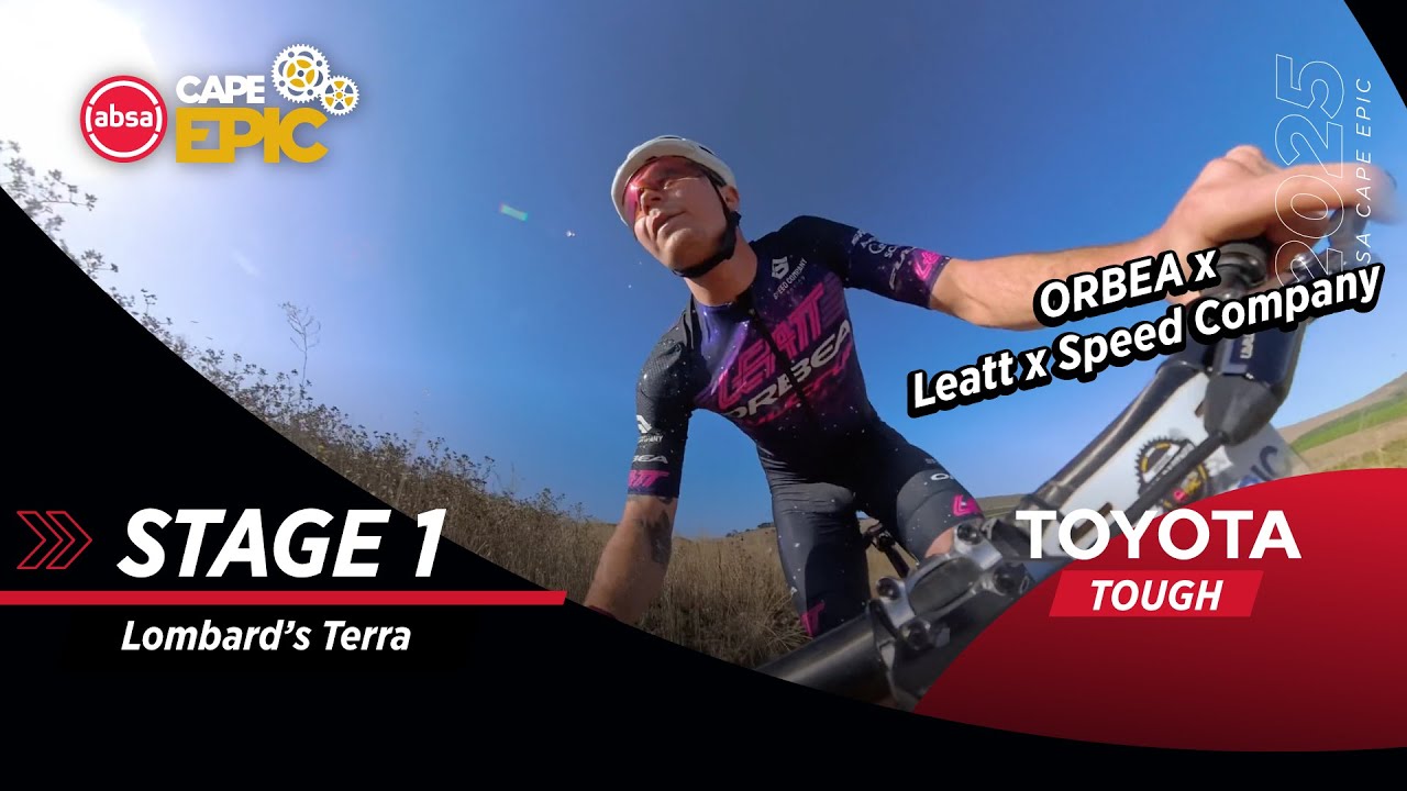 2025 Stage 1 | Georg Egger & Lukas Baum take on the Cape Epic Toyota Tough