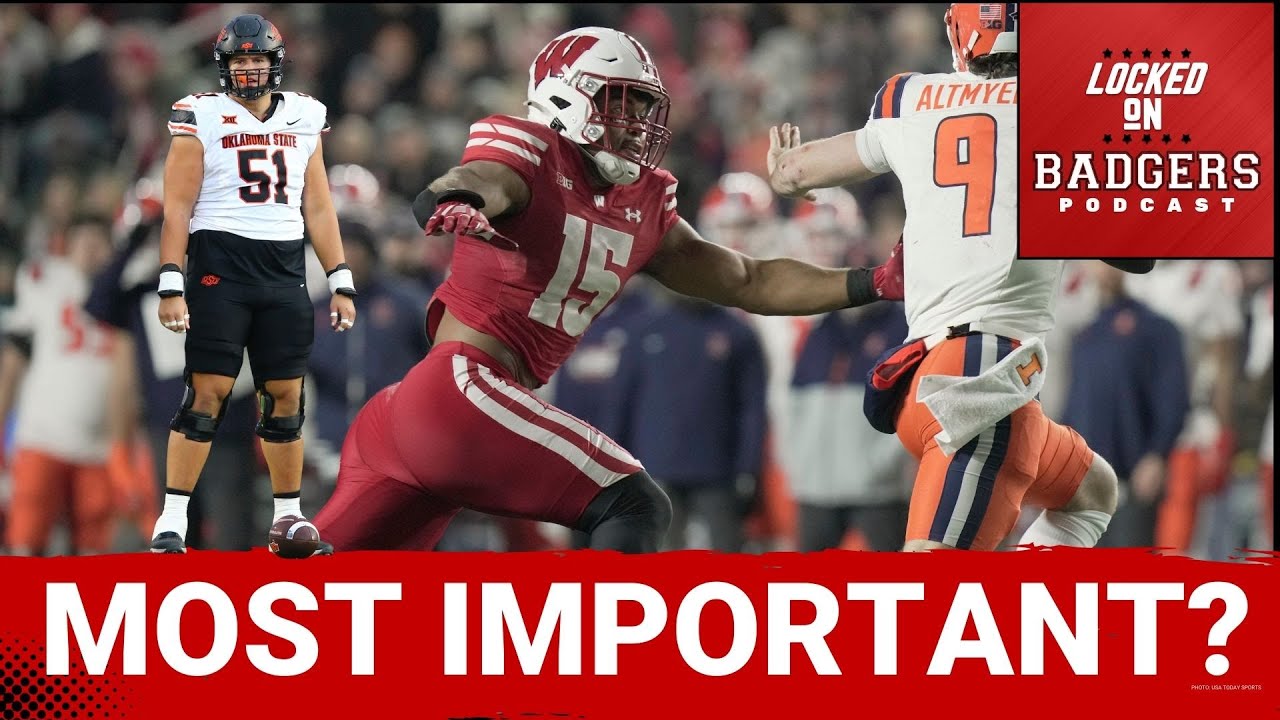 HIDDEN MVPs! Most IMPORTANT Wisconsin Badgers FOOTBALL players this year! Q/A SHOW!