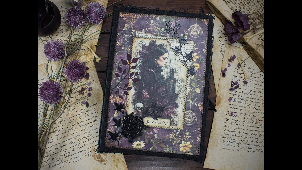 Gothic Junk Journal Witches Daughters - Sold