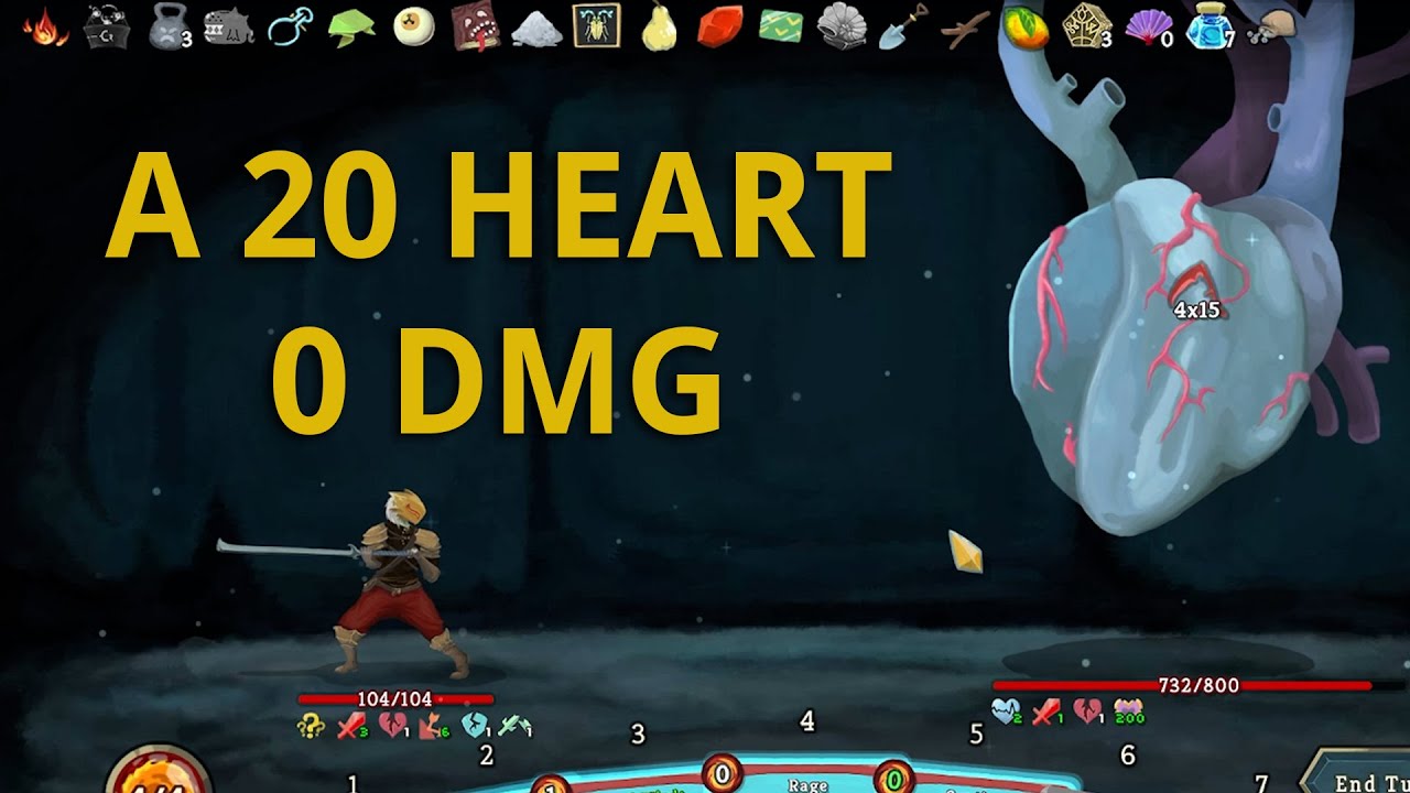Ironclad A20 Heart No Damage | Slay The Spire
