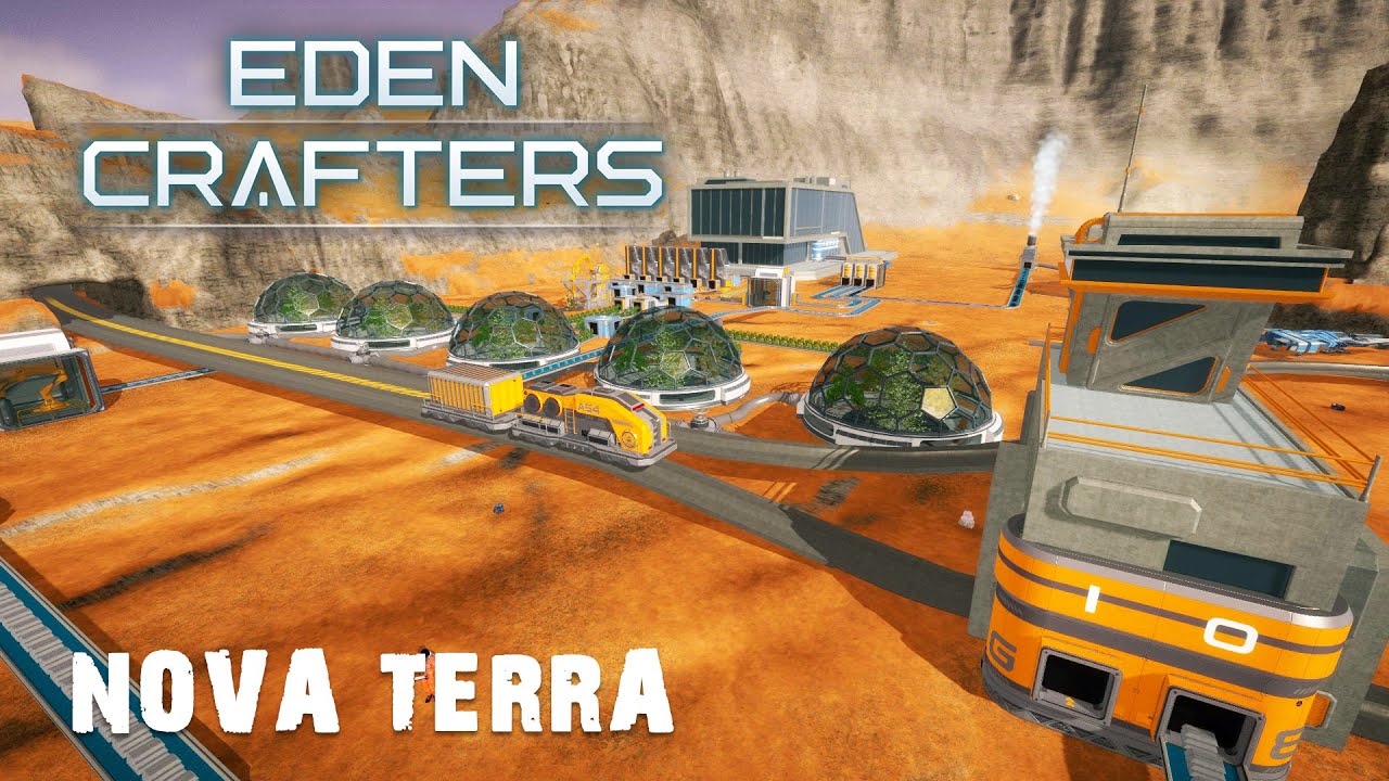 Eden Crafters - Nova Terra - Trains And Fast Rotors [E10]