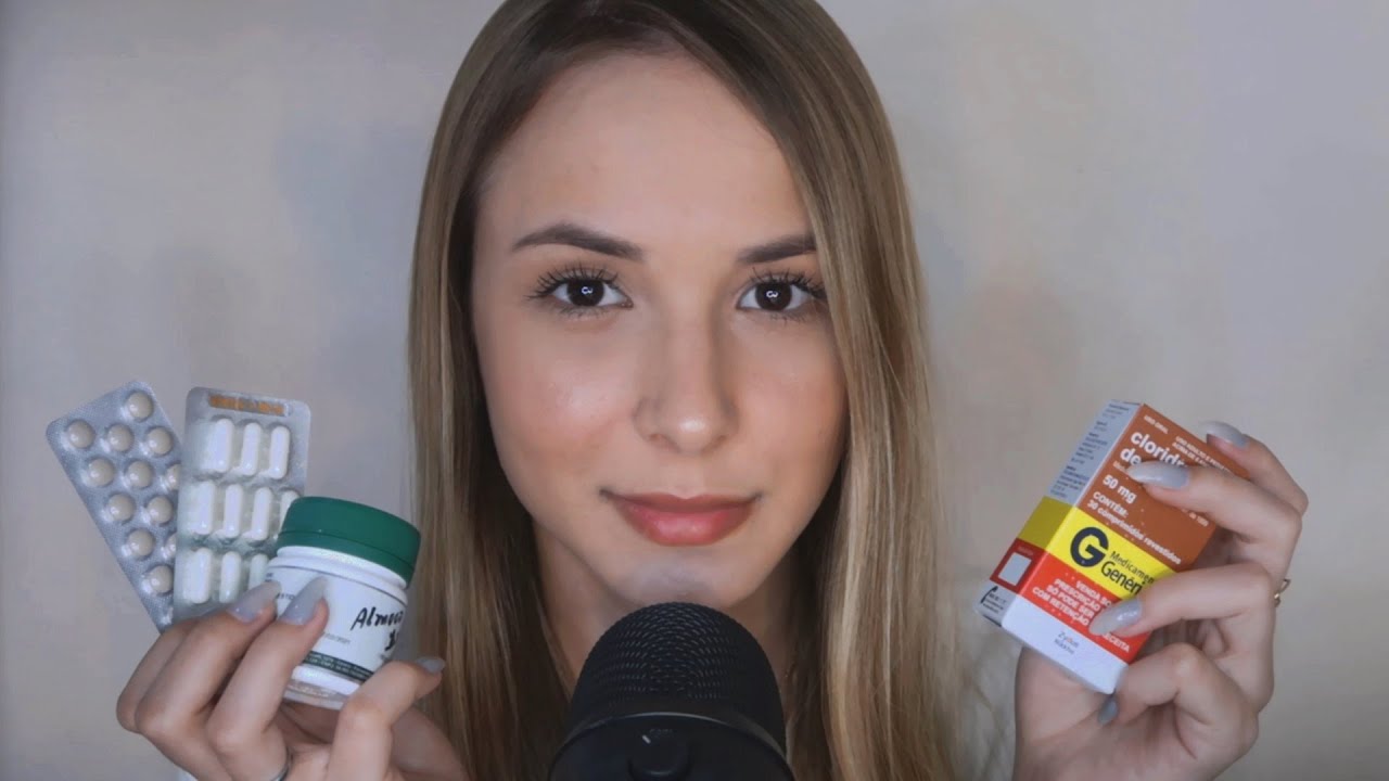 ASMR - ROLEPLAY FARMACÊUTICA (vídeo para dar sono)