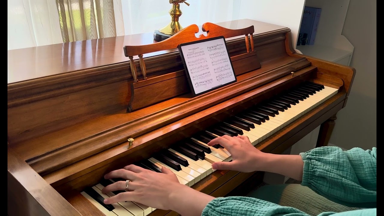 Beauty in the Rose Garden 🌹 Op. 4 No. 3 by Edward MacDowell (1899) Piano Cover by Joanna Sukach