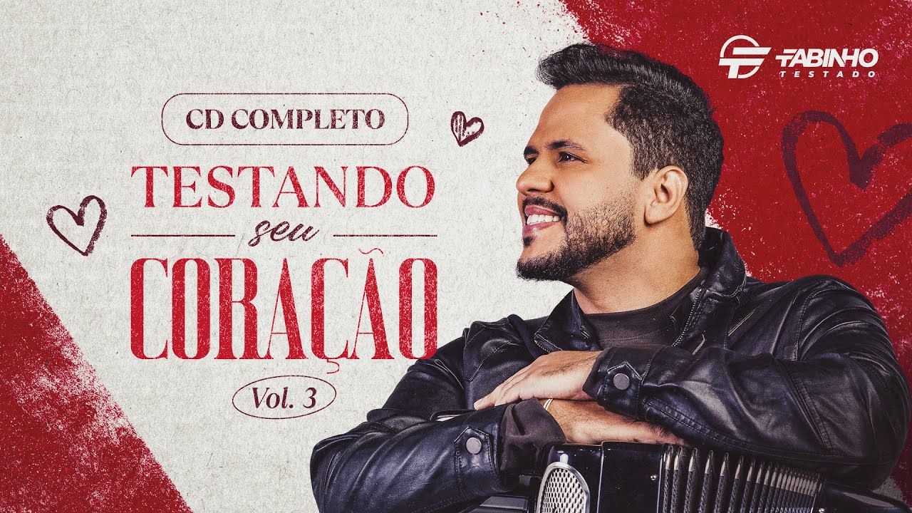 CD TESTANDO SEU CORA&Ccedil;&Atilde;O VOL. 3 - Fabinho Testado (Completo)