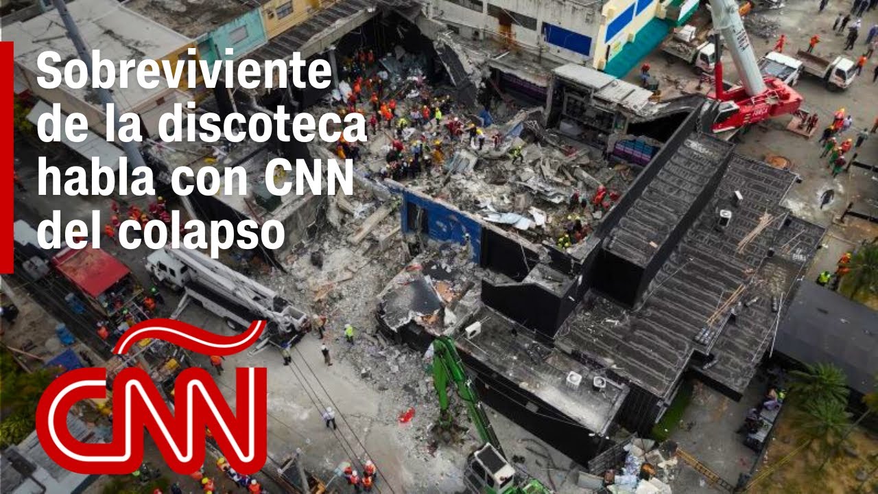 "Cuando me desperté, estaba sepultada", relata sobreviviente de la tragedia en República Dominicana