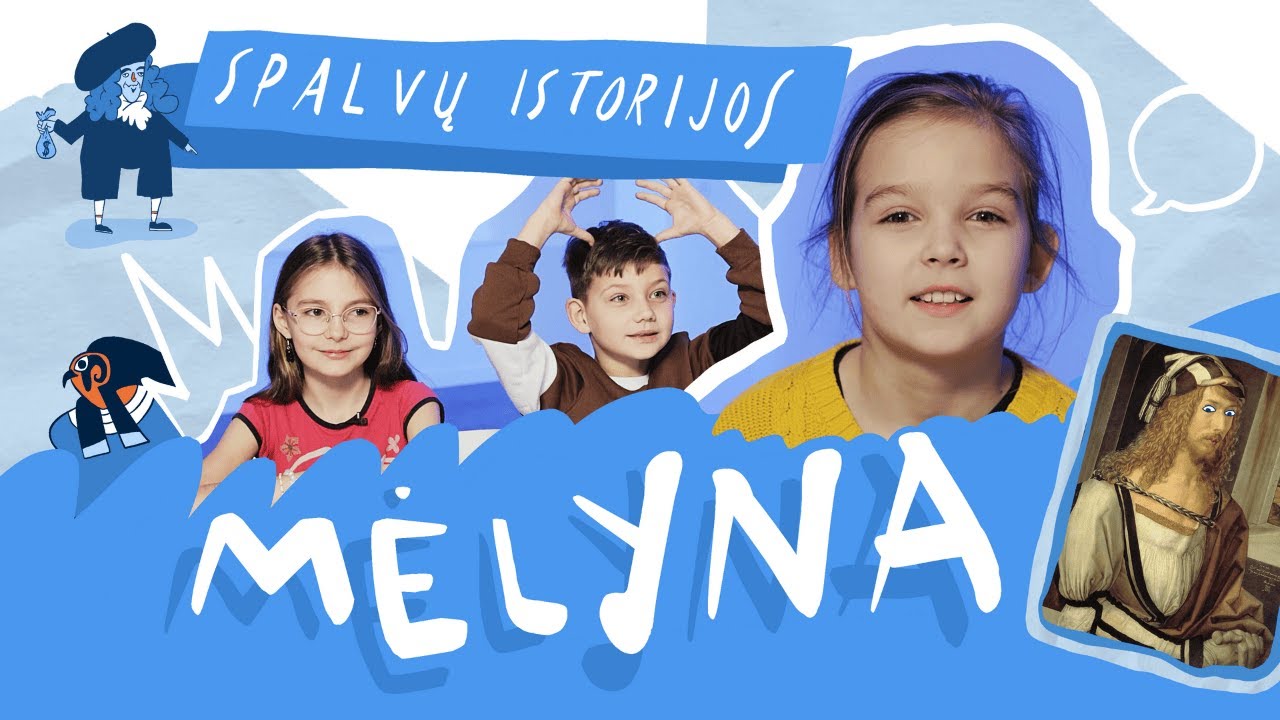 Mėlyna 🟦 Spalvų istorijos | LRT VAIKAI