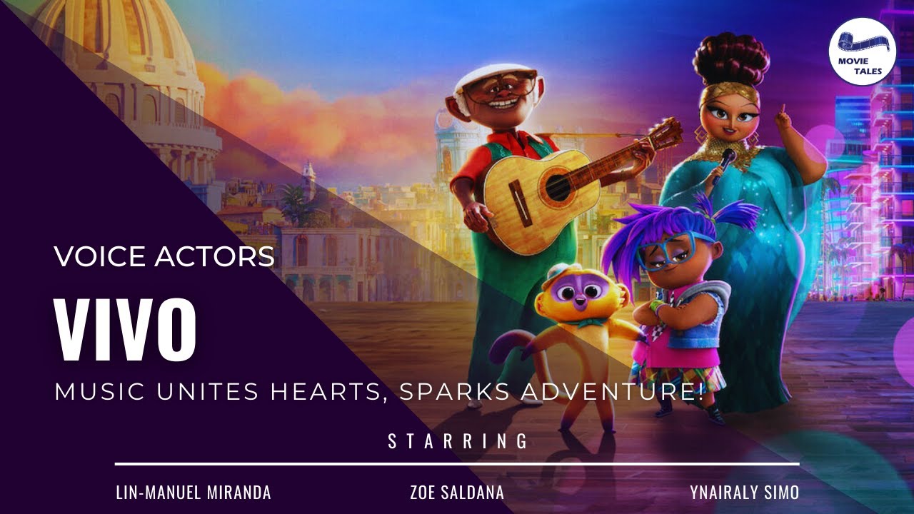 Vivo (2021) Movie Cast: A Musical Journey of Friendship and Adventure