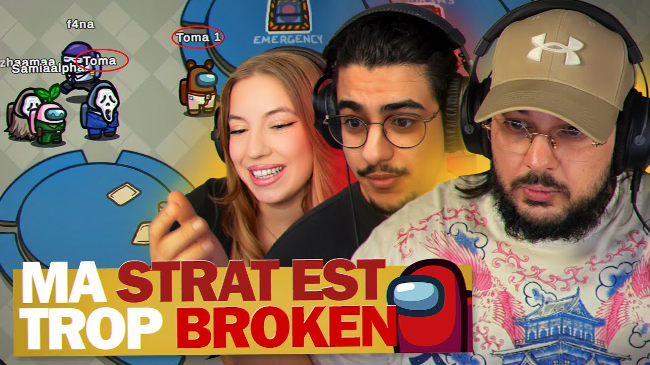 Je manipule tout le monde avec cette strat +300 IQ (Among us)