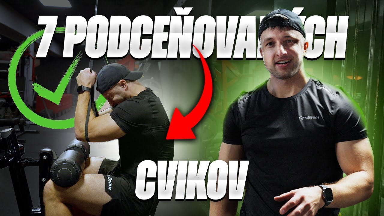 Najviac PODCEŇOVANÉ cviky v posilke | Dávid Kajúch
