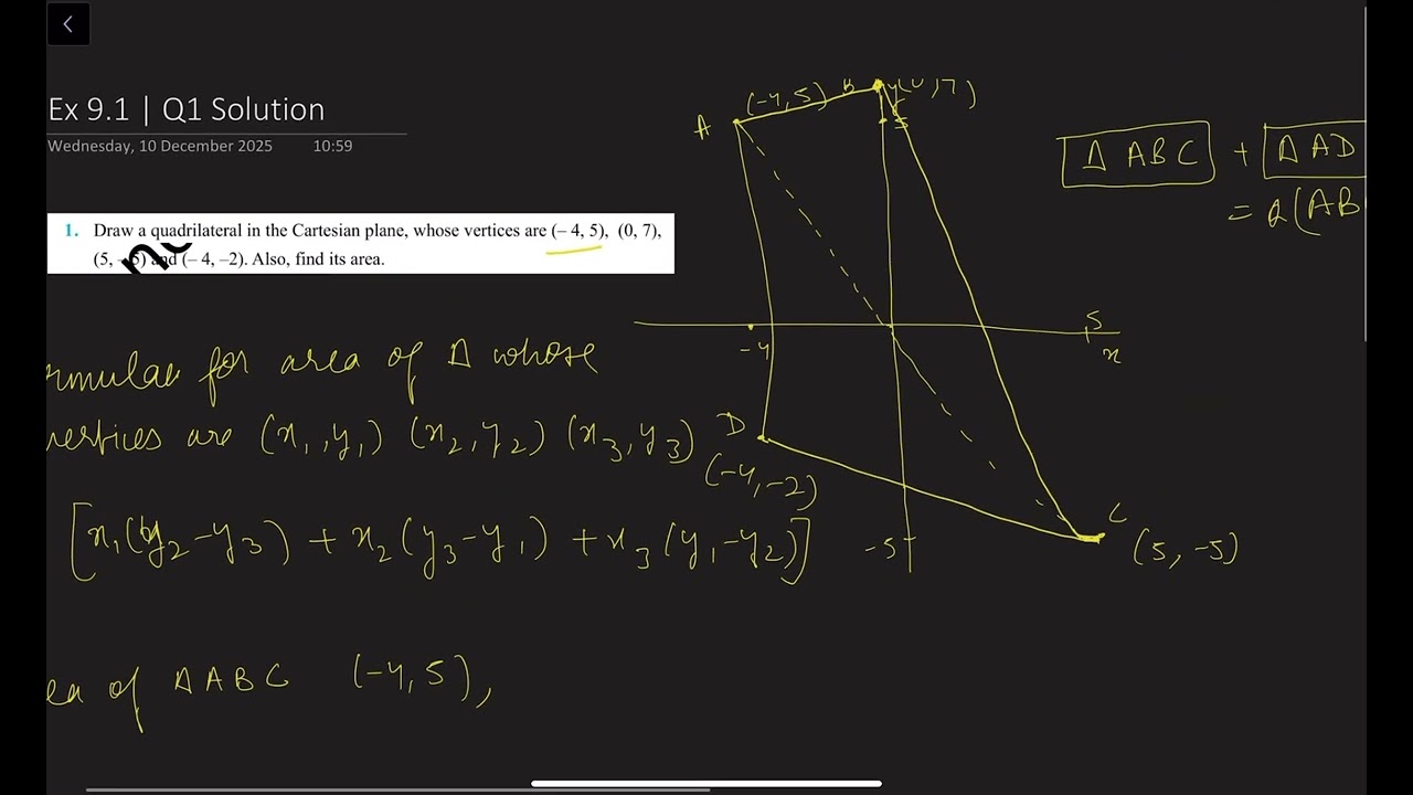 NCERT MATHS CLASS 11 || Chapter 9 Straight Lines || Ex. 9.1 || Q1 Solution