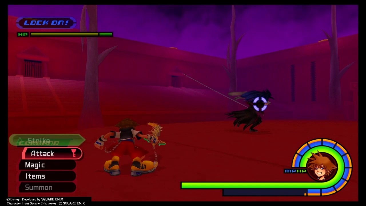 Kingdom Hearts 1.5 HD - Sora vs Sephiroth PS4  (Proud Mode)