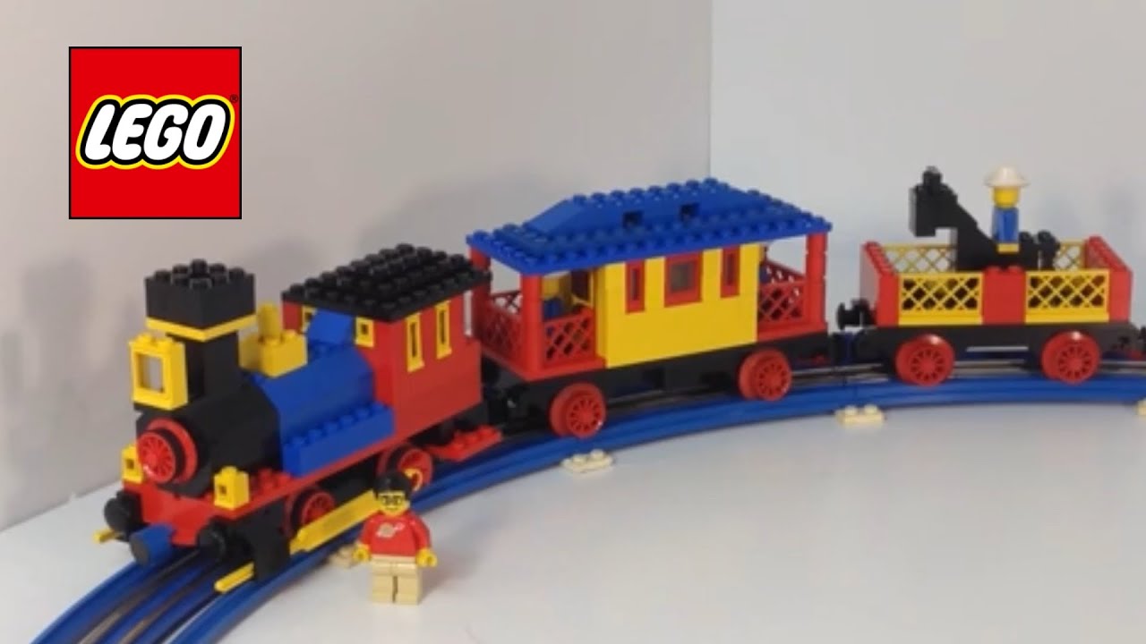 LEGO 726 Western Train and Cowboys from 1976! Vintage 12V Trains review