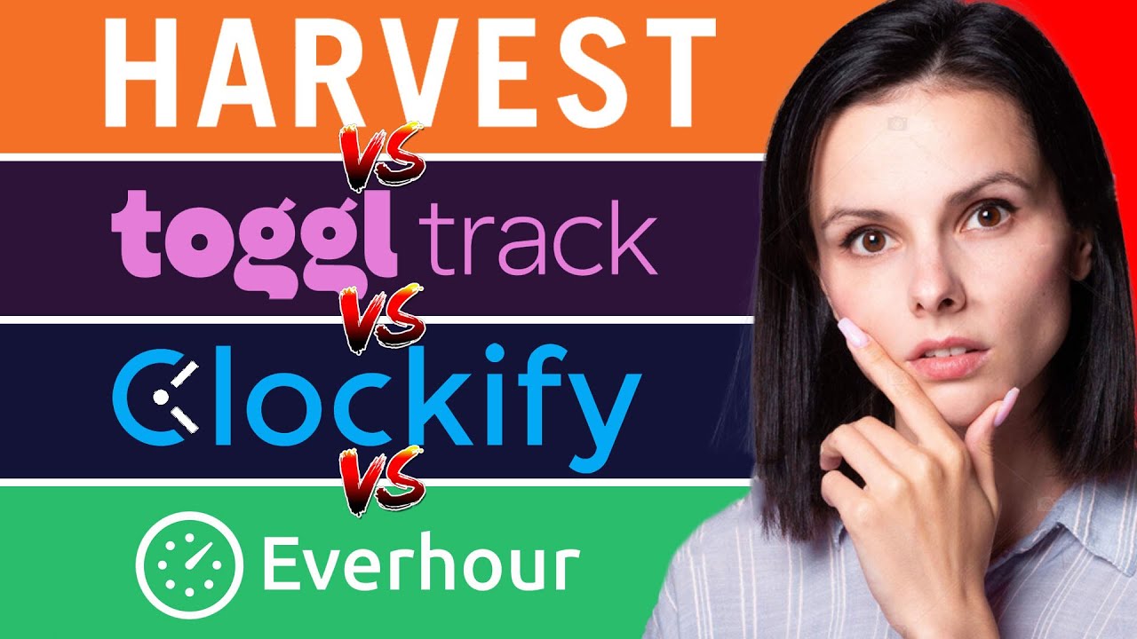 BEST Time Tracking Apps 2025 | Harvest vs Toggl VS Clockify VS Everhour