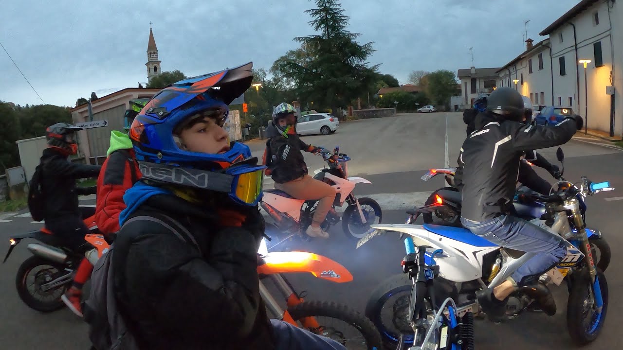 EVENING RIDE WITH ITALIAN BIKERS+ ANGRY PEOPLE🤦‍♂️#speed #ktm #angry #people