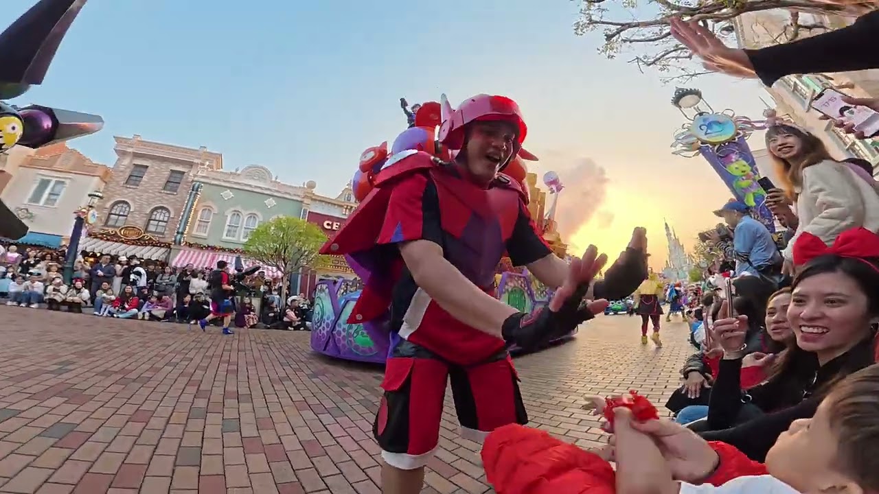 Hong kong Disneyland parade
