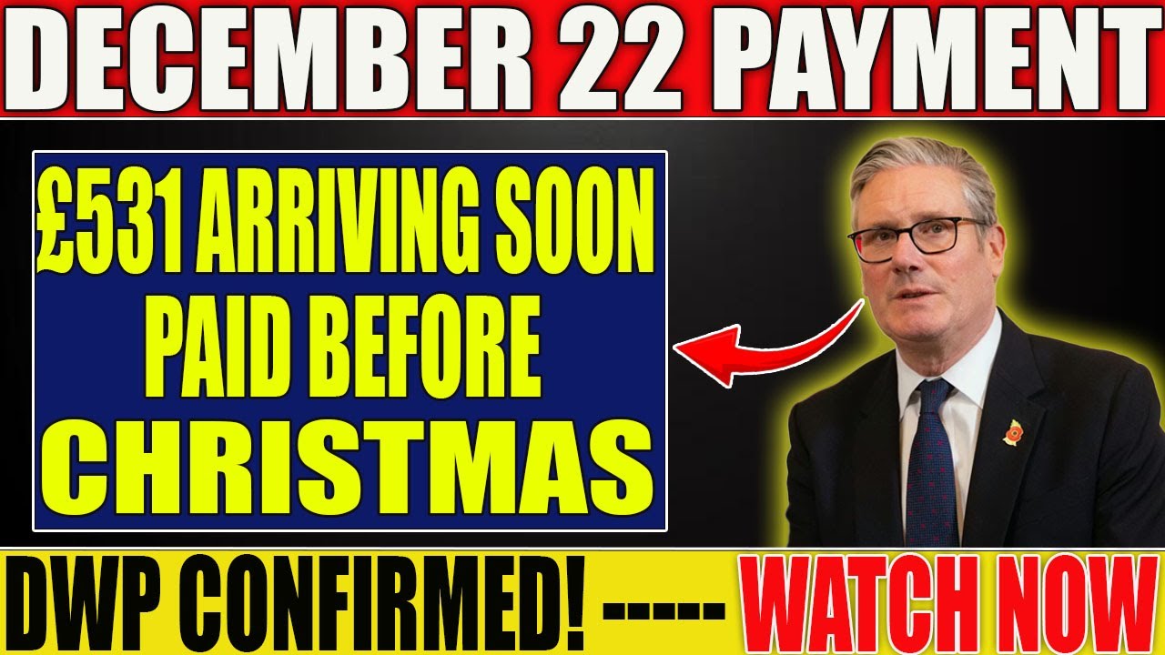BREAKING DWP NEWS | &pound;531 Bonus for Older Pensioners | December 22 Explained