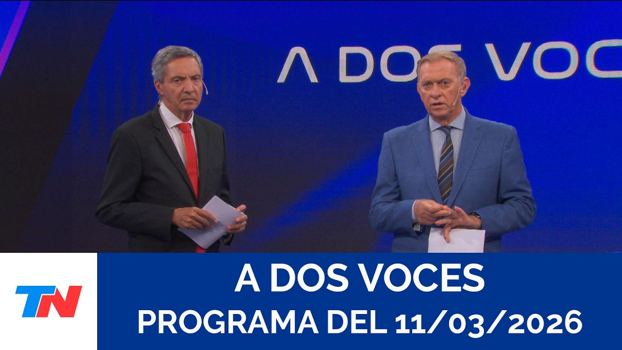A DOS VOCES (Programa completo del 11/03/2026)