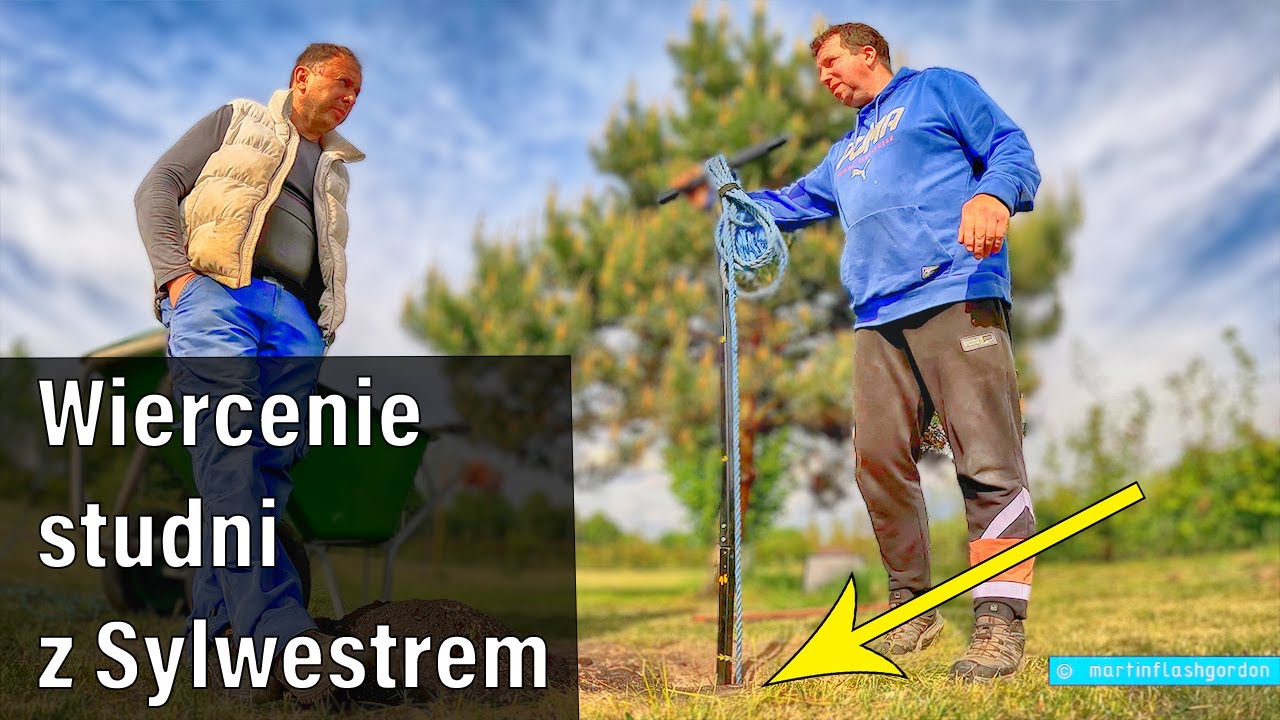 Wiercenie studni z Sylwestrem