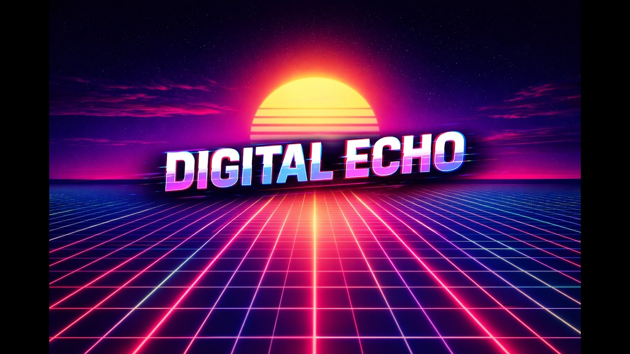 Digital Echo   Infinite Identities 80s Retro Futuristic Indie  Synth pop