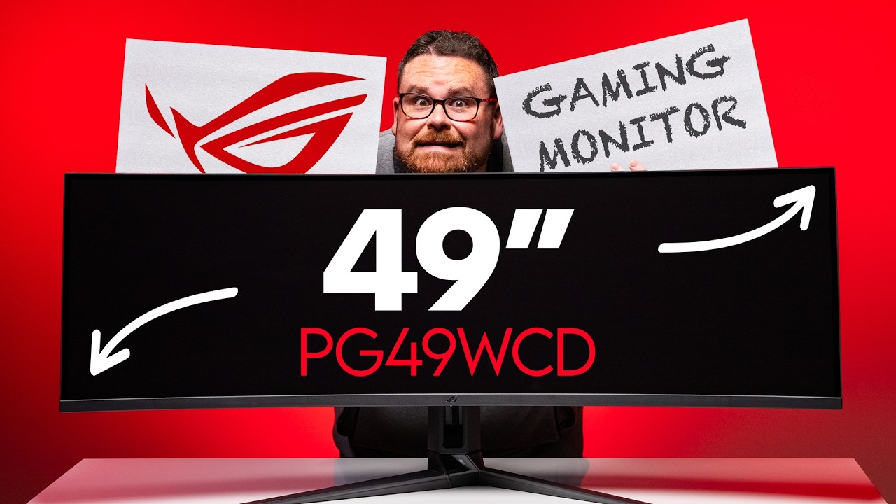 49 Inches of Pure Gaming Bliss: ASUS ROG SWIFT OLED PG49WCD Monitor Review!