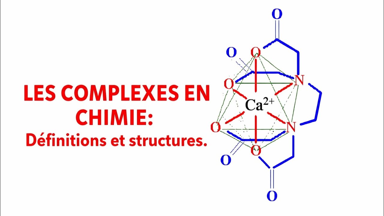 Complexe en chimie : Définitions et Structures 