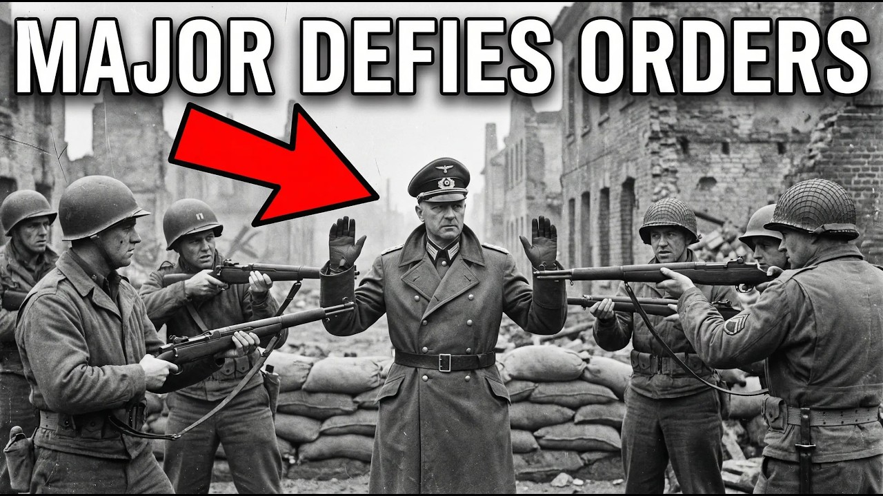 Немецкий майор сказал: «Я не сдамся», — и американцы вместо этого проявили к нему уважение.
