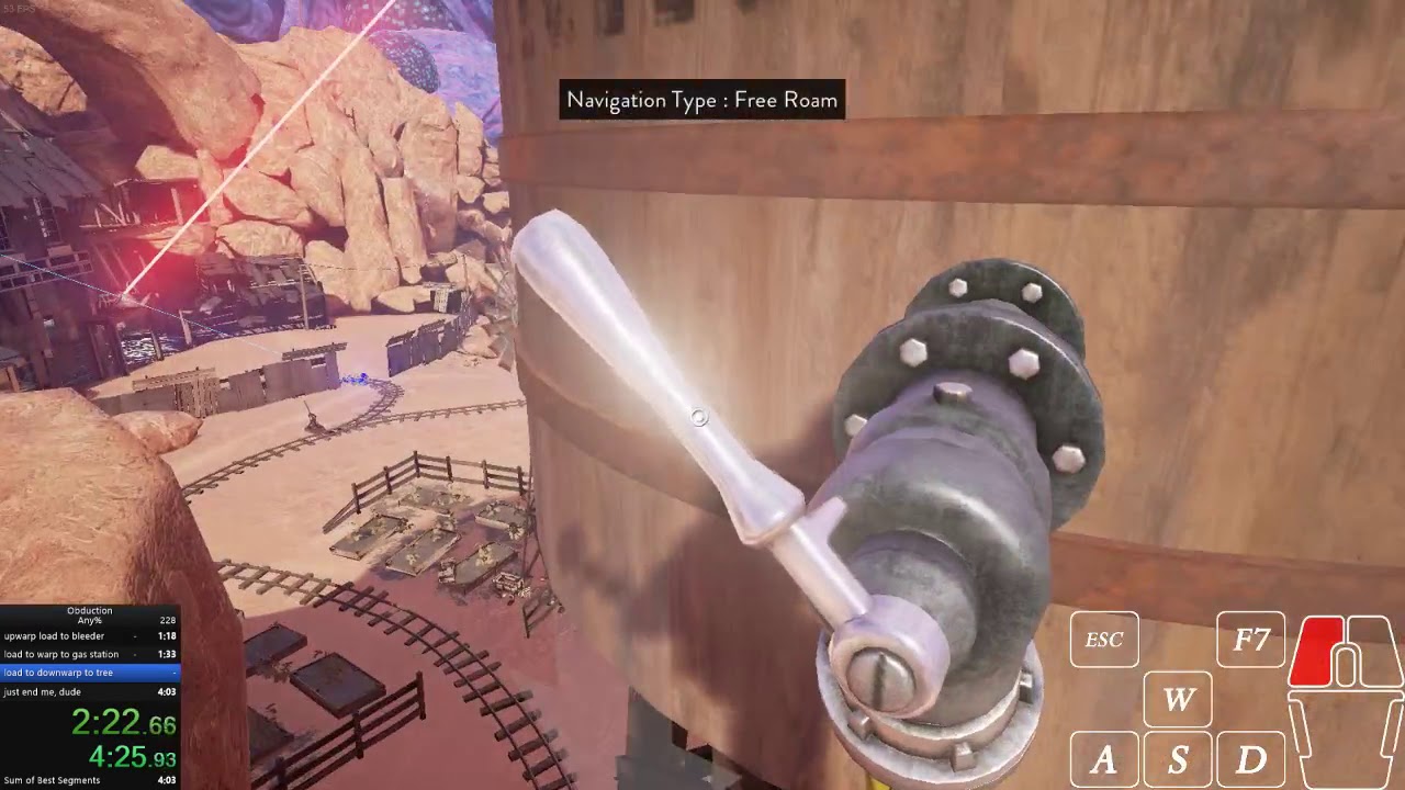 Obduction: Any% 1.0 in 3:59