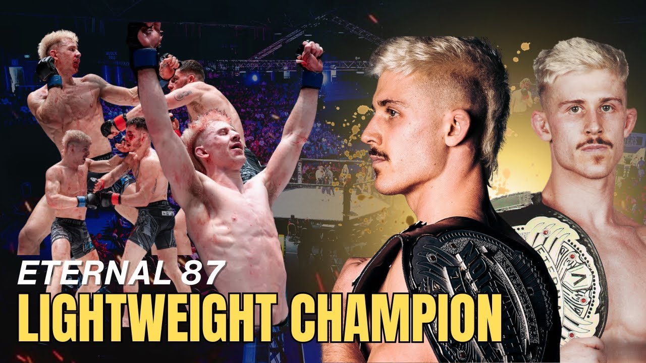 Harry Webb: And NEW Eternal Lightweight Champion – Exclusive Behind the Scenes!