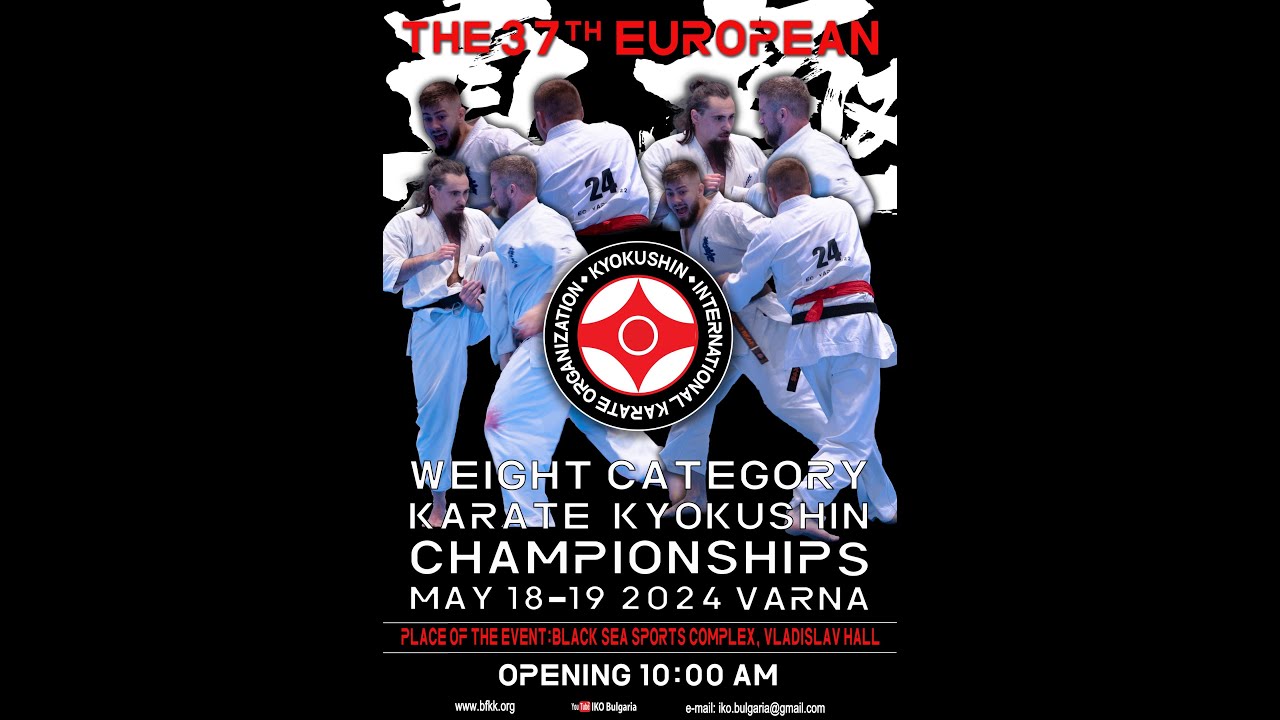 The 37th European Karate Championships - Bulgaria 19.05.2024, 2nd- day /Емил Костов - Emil Kostov/