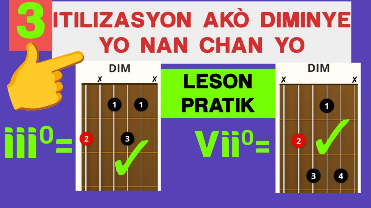 JWENN SEKRE AKO DIMINYE YO/ 3 ITILIZASYON NAN MIZIK WAP JWE YO