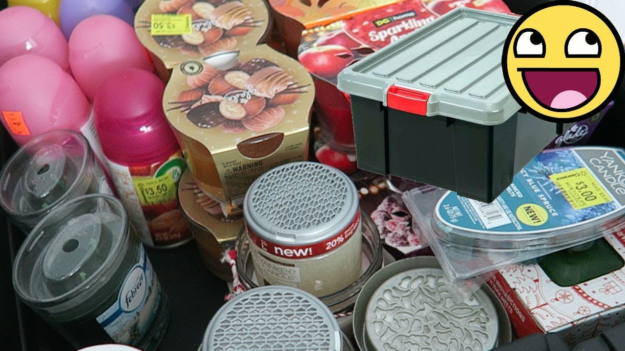 how to organize & store candle collection
