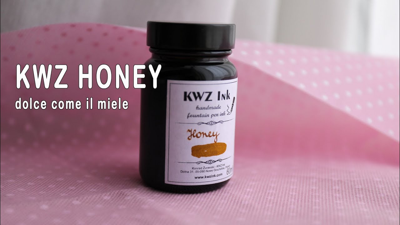 inchiostro KWZ honey - ink test & review