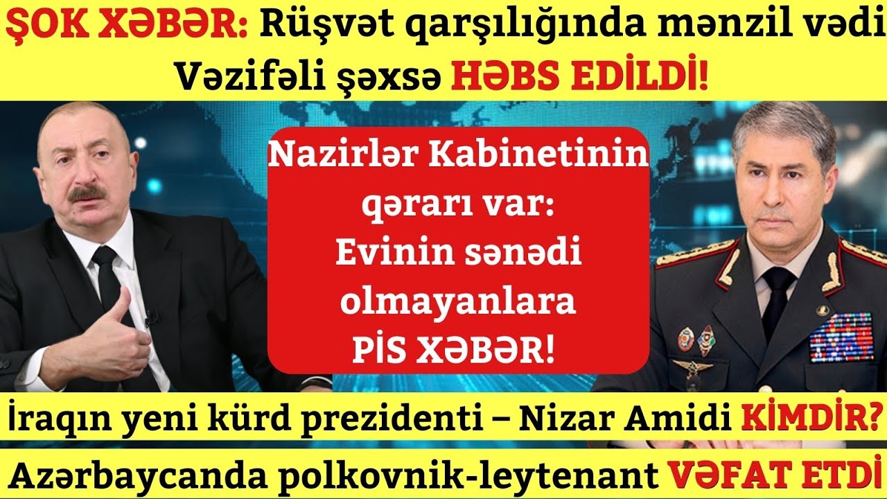 SON XƏBƏRLƏR! 13.04.2026 - XƏBƏRLƏR BUG&Uuml;N
